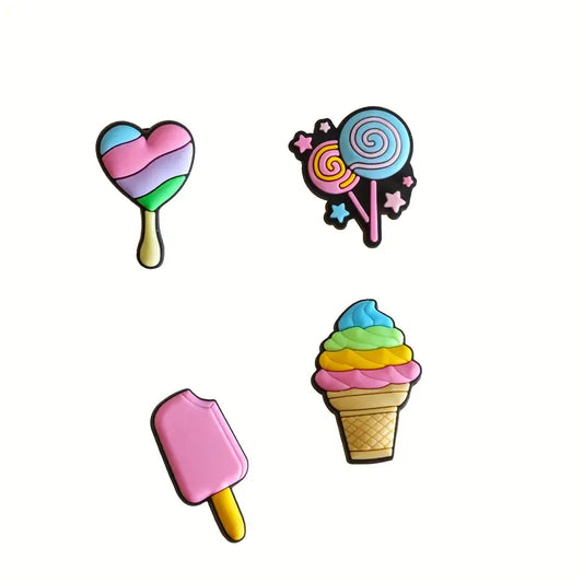 sweet treats 4 pack of popsicle, ice cream, lollipop gibbets